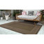 Tapis d'intérieur / extérieur brun Flint-19389328