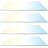 Dimmable Rectangle Flat Panel Ceiling Light (Set of 4)-105095897