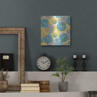 «New Circles 2» par Alicia Soave, Wrought Studio ™, art mural en métal