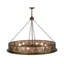 Mountain Pine 8 - Light Drum Chandelier