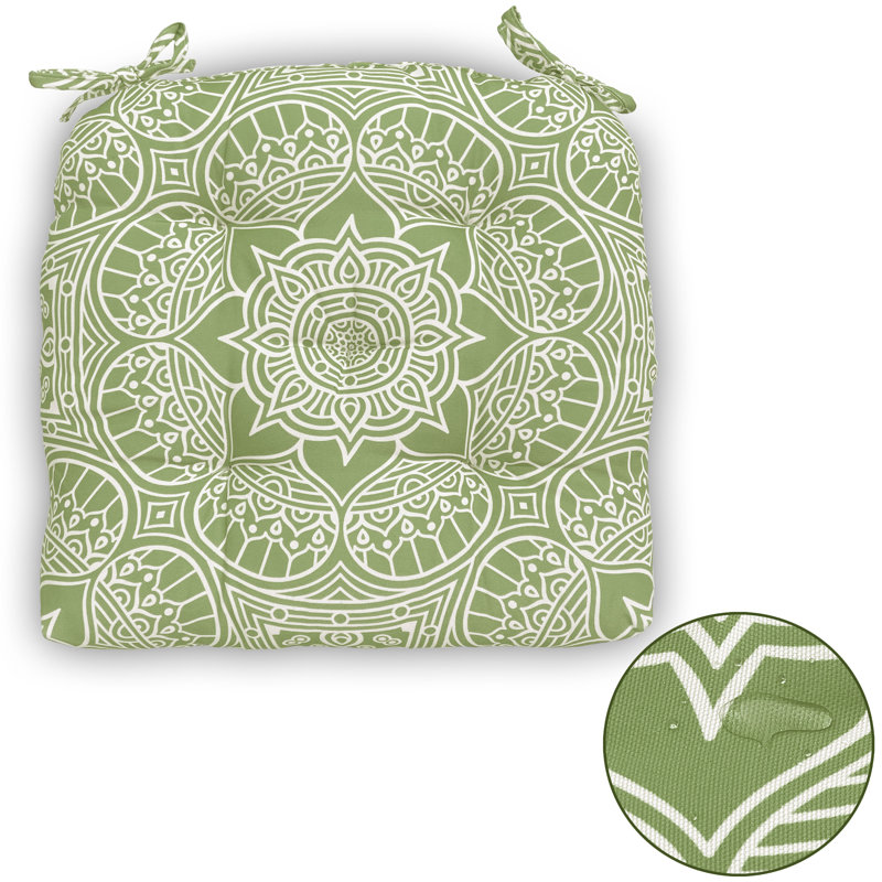 Coussin de chaise d'extérieur Bungalow Rose, Sauge