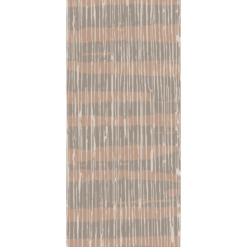 Tapis beige / taupe à motif abstrait noué à la main Sepviva, Rectangle 2 pi x 3 pi