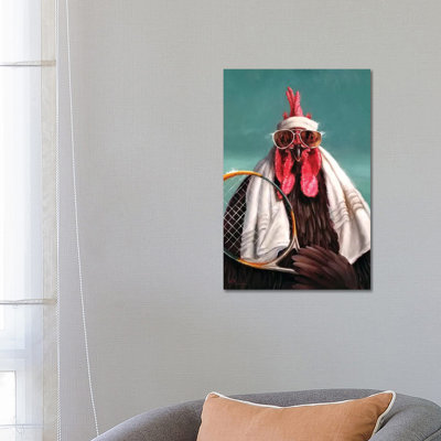 «The Tennis Pro» par Lucia Heffernan - reproduction d'art