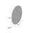 Monterey Glass Oval Wall Mirror