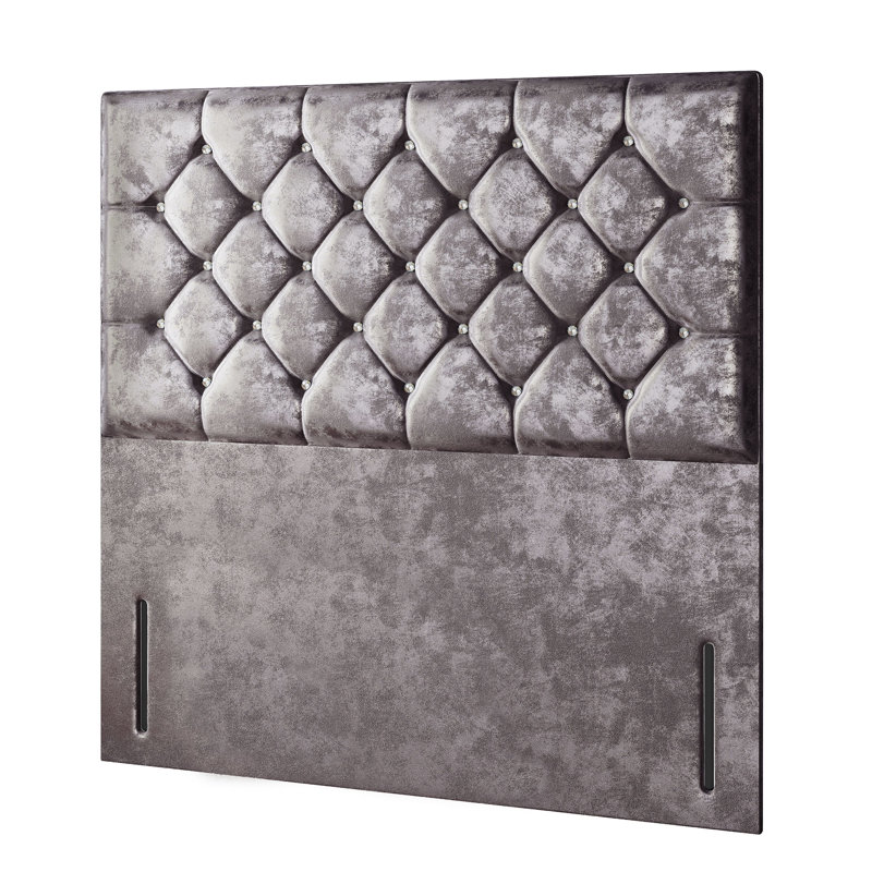 Farallones Upholstered Headboard, Double (4'6), Amethyst