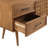 Roisin 58" 2-Door Geometric Detail Solid Wood Sideboard-847385118