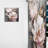 Pink Grey Peonies Elegance II - Floral Velvet Curtain - 1 Panel-112760850