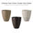 Polyethylene Newport Garden Planter, (2 Pack)-649472903