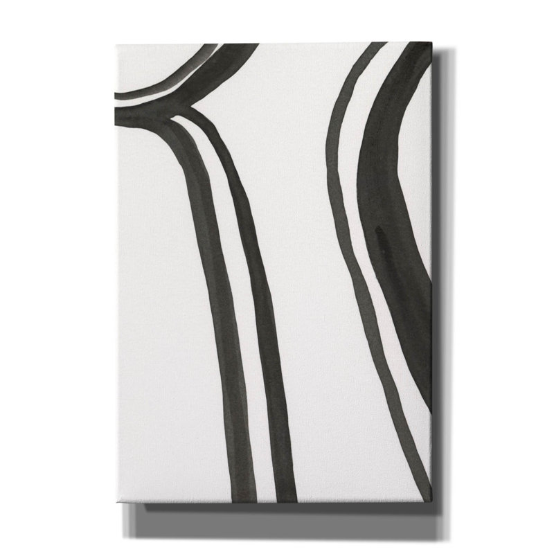 «Ink Lines II» par Regina Moore, H 26 po x l 18 po x P 0,75 po