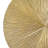Gold Wooden Plate Carved Radial Home Wall Decor, Set of 3-62275873