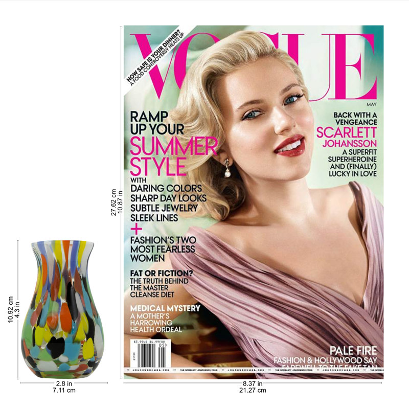 Vase en verre Fieldway