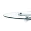 Table haute ronde en verre-131360776