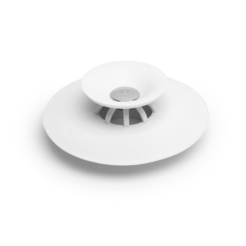 Drain de baignoire escamotable Flex, Blanc