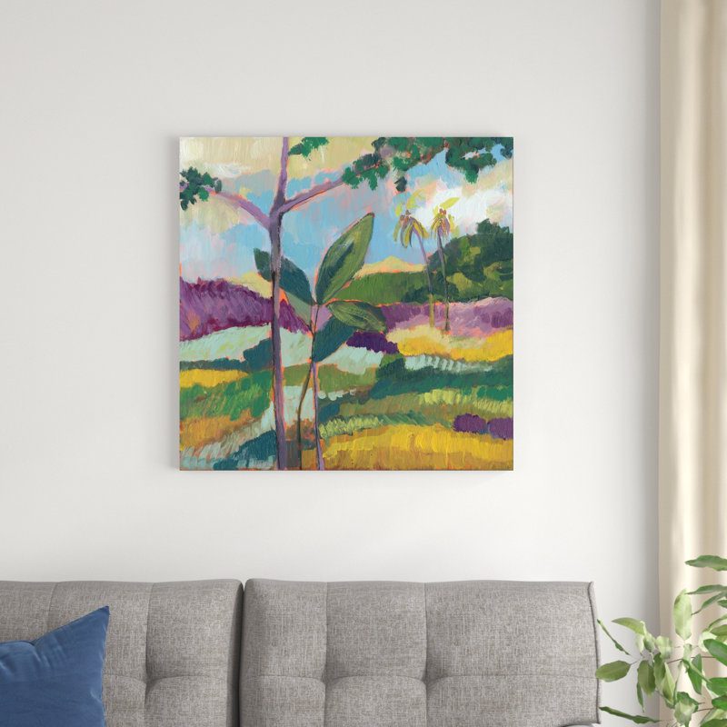 Ode à Gauguin III, H 30 po x l 30 po x P 1,25 po