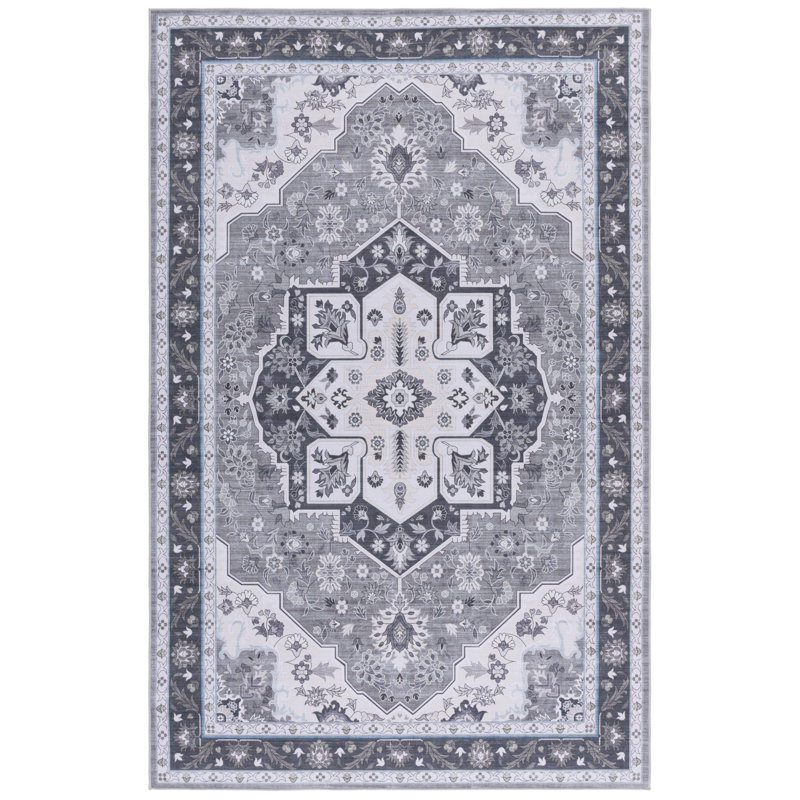 Farr 118 M/W S/R Performance Machine Washable Oriental Rug, Rectangle 4' x 6'