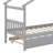 Annais Wooden House Bed with Trundle-958705459-958705454