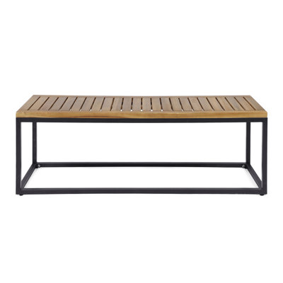 BANC EN BOIS ET MÉTAL JECO INDUSTRIAL