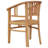 Shoshanna 6 - Person Teak Wood Patio Dining Set with Rectangular Table-1362787919