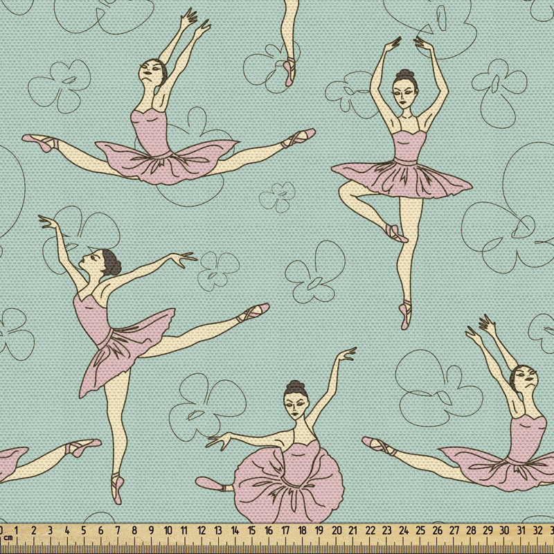 Tissu de ballet Ambesonne, l 36 po x L 58 po