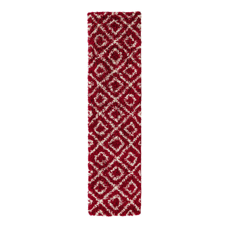 Assata Geometric Indoor Rug, Runner 2' x 8'