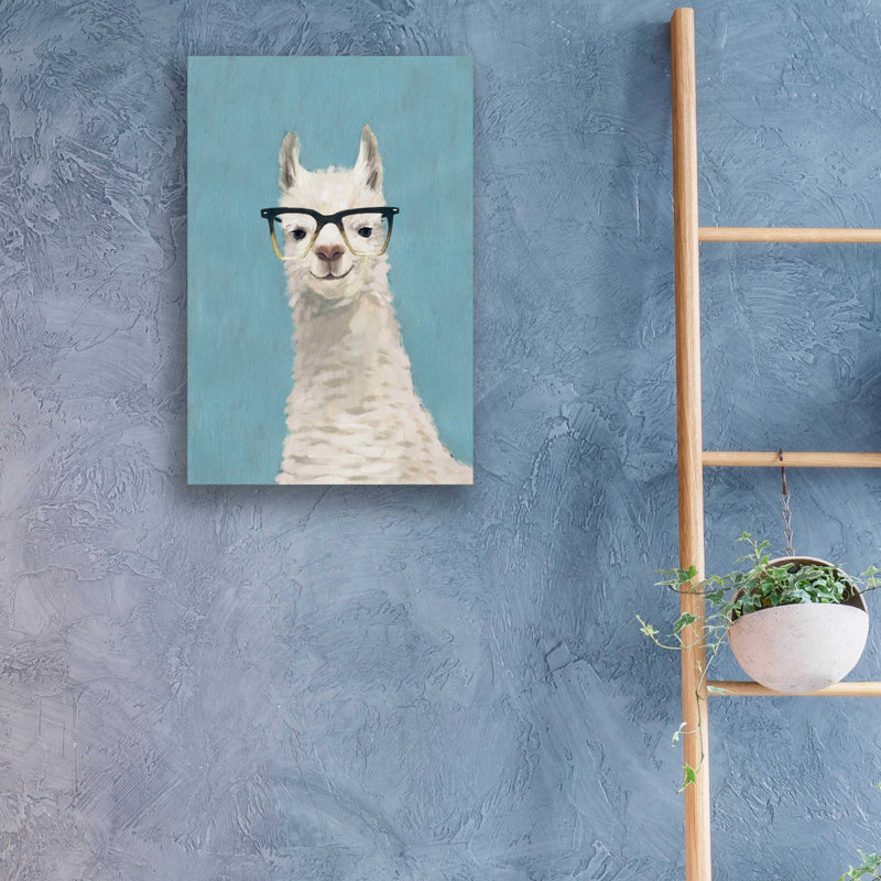 «Llama Specs II» par Victoria Borges, H 24 po x l 16 po x P 0,2 po