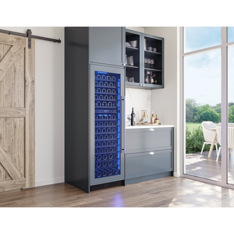 Zephyr Presrv 24 in. 132-Bottle Dual Zone Full Size Panel Ready Wine Cooler