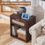 Ensemble de commode et table de chevet en rotin de 4, commode 6 tiroirs, table de chevet avec station de charge et commode haute-2112229212