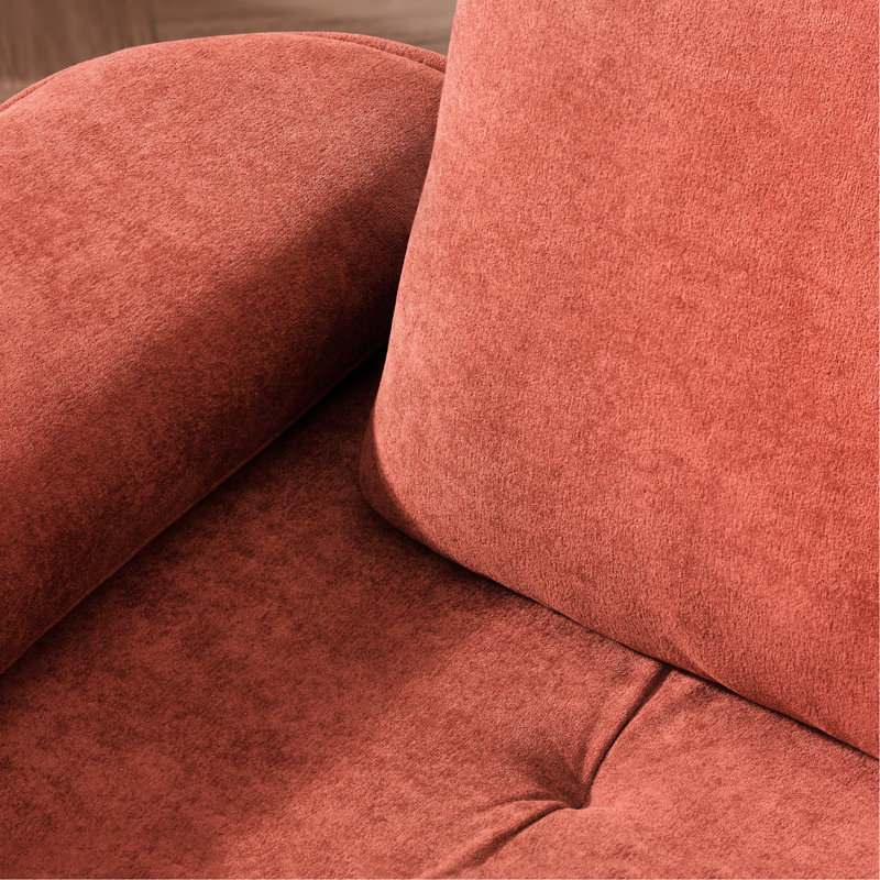 103 pouces de profondeur pour diverses pièces. Oreillers inclus. Siège spacieux. Tissu respirant. Cadre en bois massif. Capacité de charge de 600 livres. Facile à assembler. Rouge brique 3 sièges. 24 eucalyptus en velours nuage