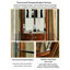 18.5 " L Solid Wood Bar Cabinet
