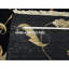 Tapis noir 9 pi 2 po x 11 pi 8 po Caviar