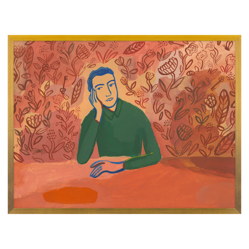 «In the Floral Room» par Michael Doyle, reproduction d'art sur toile, H 14 po x l 18 po