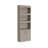 Bookcase, Three Shelves, Double Door Cabinet, Metal Hardware-582381497