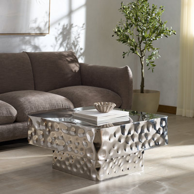 Janalee Steel Sq Coffee Table