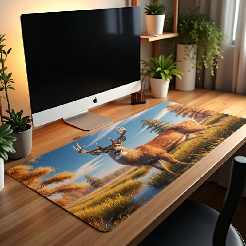 Polyester Desk Pad, 23.6x13.8