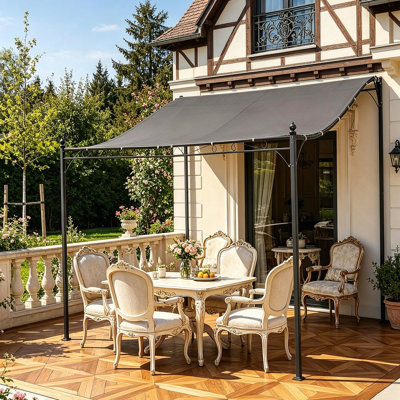 Wall-Mounted Pergola,Outdoor Pergola,Patio Pergola