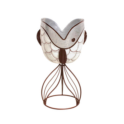Gaskins Metal Fish Chiller/Statue Planter