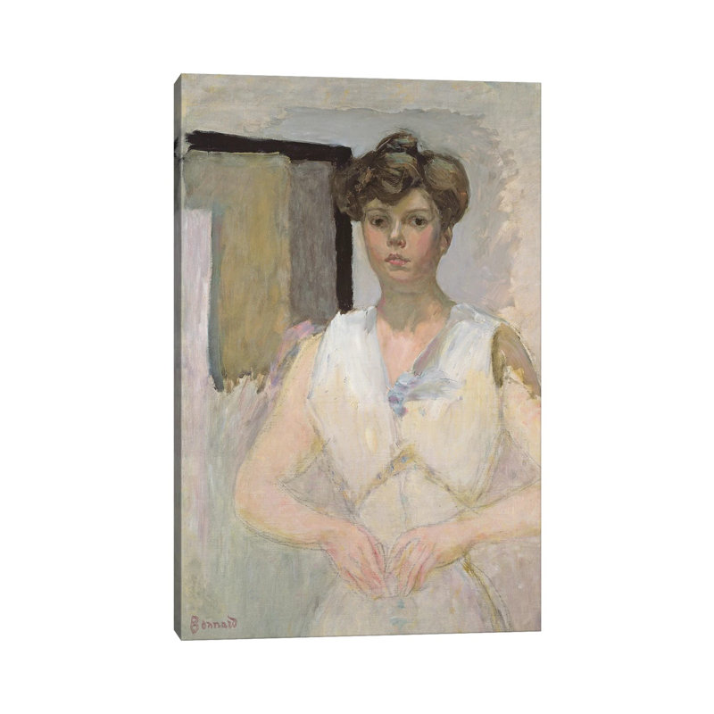 Woman Dressing, C.1906 by Pierre Bonnard - Wrapped Canvas Gallery-Wrapped Canvas Giclée, 30.48cm H x 20.32cm W x 1.9cm D