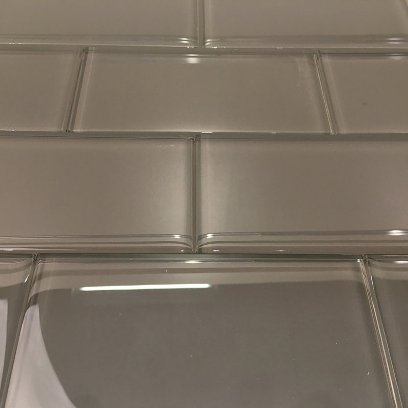 Carrelage mural en verre 3 "x 6" Genoa, Aube