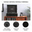 Platine vinyle Crosley Voyager, 3 vitesses, Bluetooth entrée/sortie, noire-135801409