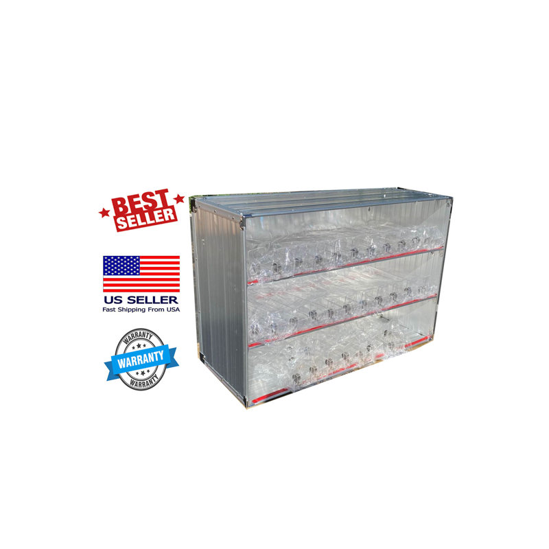 Abrionna 30'' W Stainless Steel Merchandiser