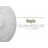 Endurathane Naple Ceiling Medallion, 37 1/2"OD x 3 3/8"P (Fits Canopies up to 3 3/8"), Hand-Painted Painted Turtle Finish-28585070