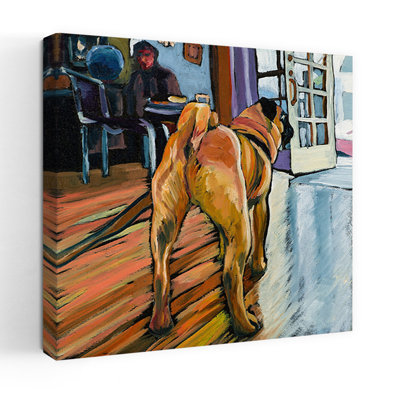 A Pug’S View Contemporary Dog Art