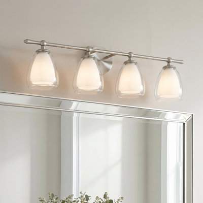 Vivienne 4-Light Brushed Nickel Vanity Light