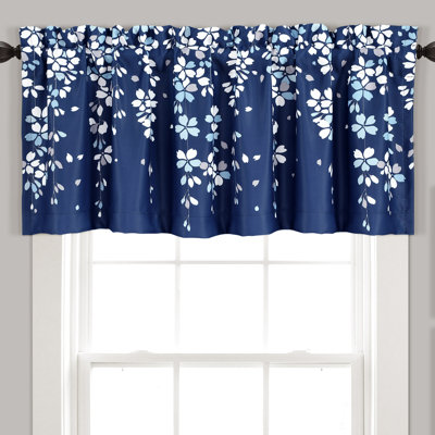 Floral Tailored Window Pelmet