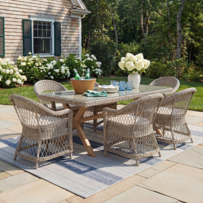 Cascade 40" Acacia Patio Dining Set