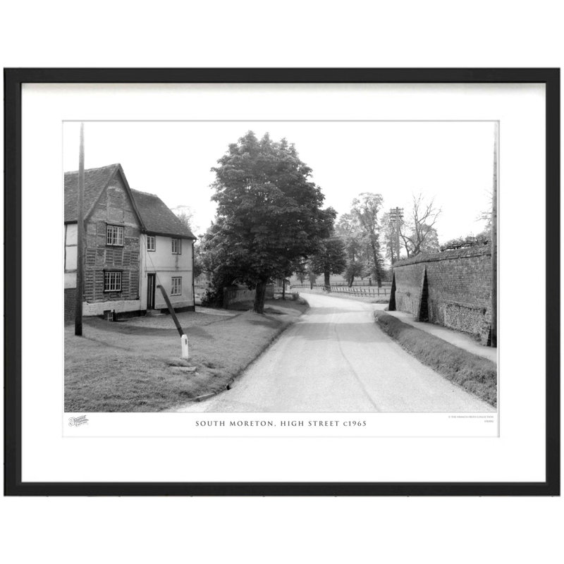 South Moreton, High Street C1965 by Francis Frith - Single Picture Frame Print, 40cm H x 50cm W x 2.3cm D