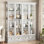 Vitrine haute 78 po avec 4 tiroirs et tablettes réglables