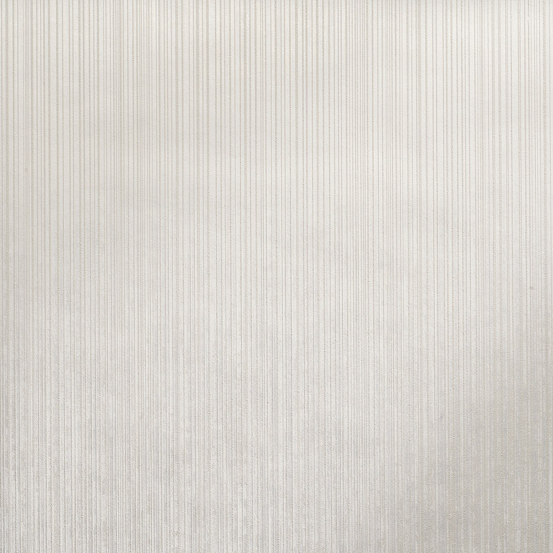 Akevia Jupiter Metallic Stripe 10.05m x 53cm Wallpaper Roll, Pearl White