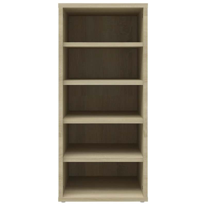 5 Pair Shoe Rack, Sonoma/Oak