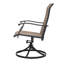 Ensemble repas d'extérieur 5 pièces, tissu en polyester enduit de PVC, structure en fer thermolaqué-1026101071-1027658903-1026101070